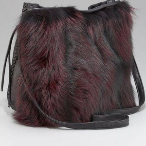 Elie Tahari fur bag